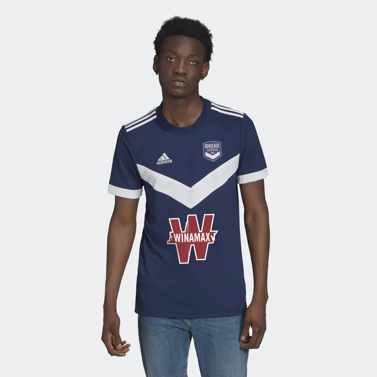 Adidas FC Girondins de Bordeaux 21/22 Home Jersey. 2