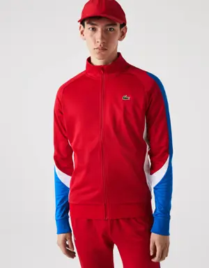 Men's SPORT Classic Fit Zip-Up Tennis Sweatshirt