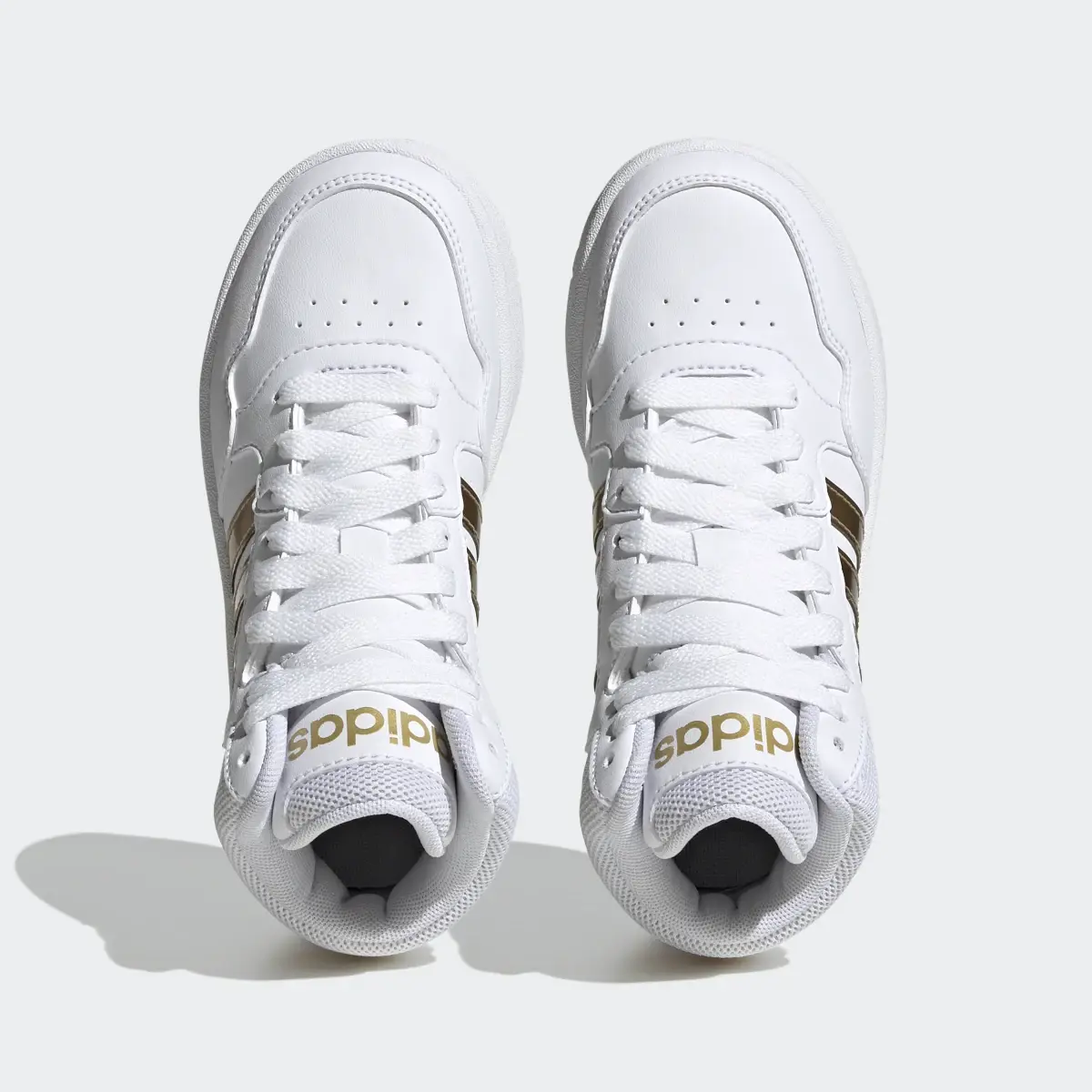 Adidas Hoops Mid Lace Shoes. 3