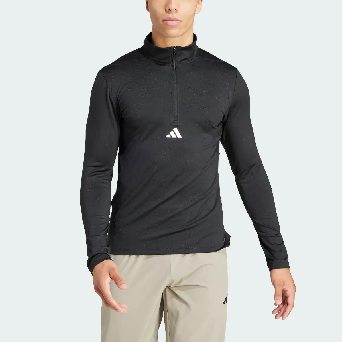 Adidas Bluza dresowa Workout Quarter-Zip. 1