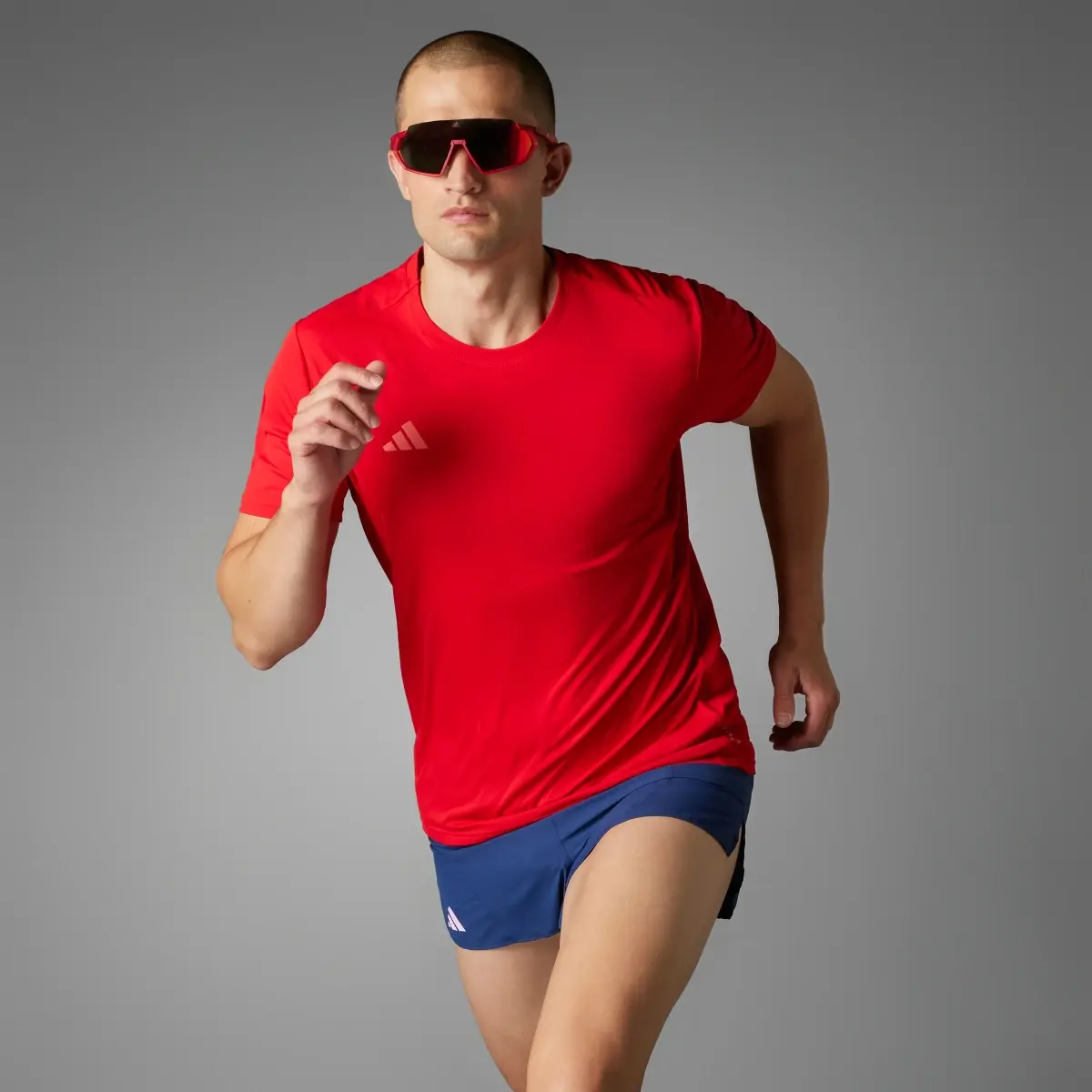 Adidas Playera de Running Adizero Essentials. 1