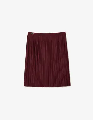 Girls’ Lacoste Pleated Jersey Skirt