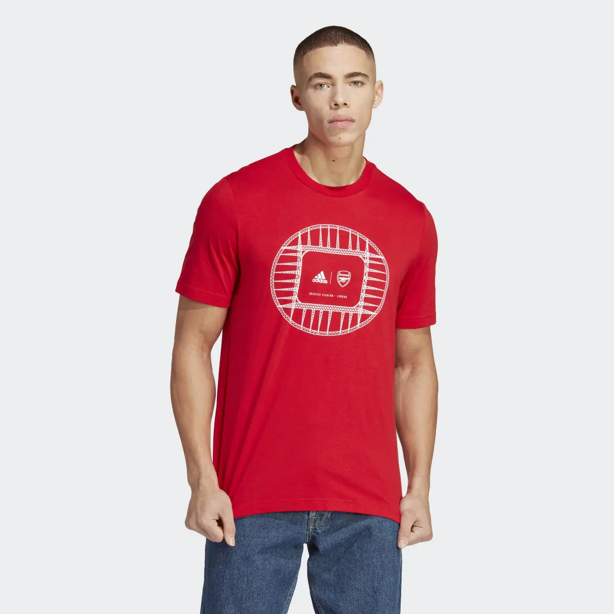 Adidas Arsenal Graphic Tee. 2