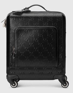 GG embossed small cabin trolley
