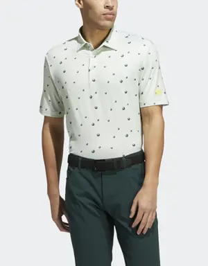 Adidas Ultimate365 Allover Print Polo Shirt