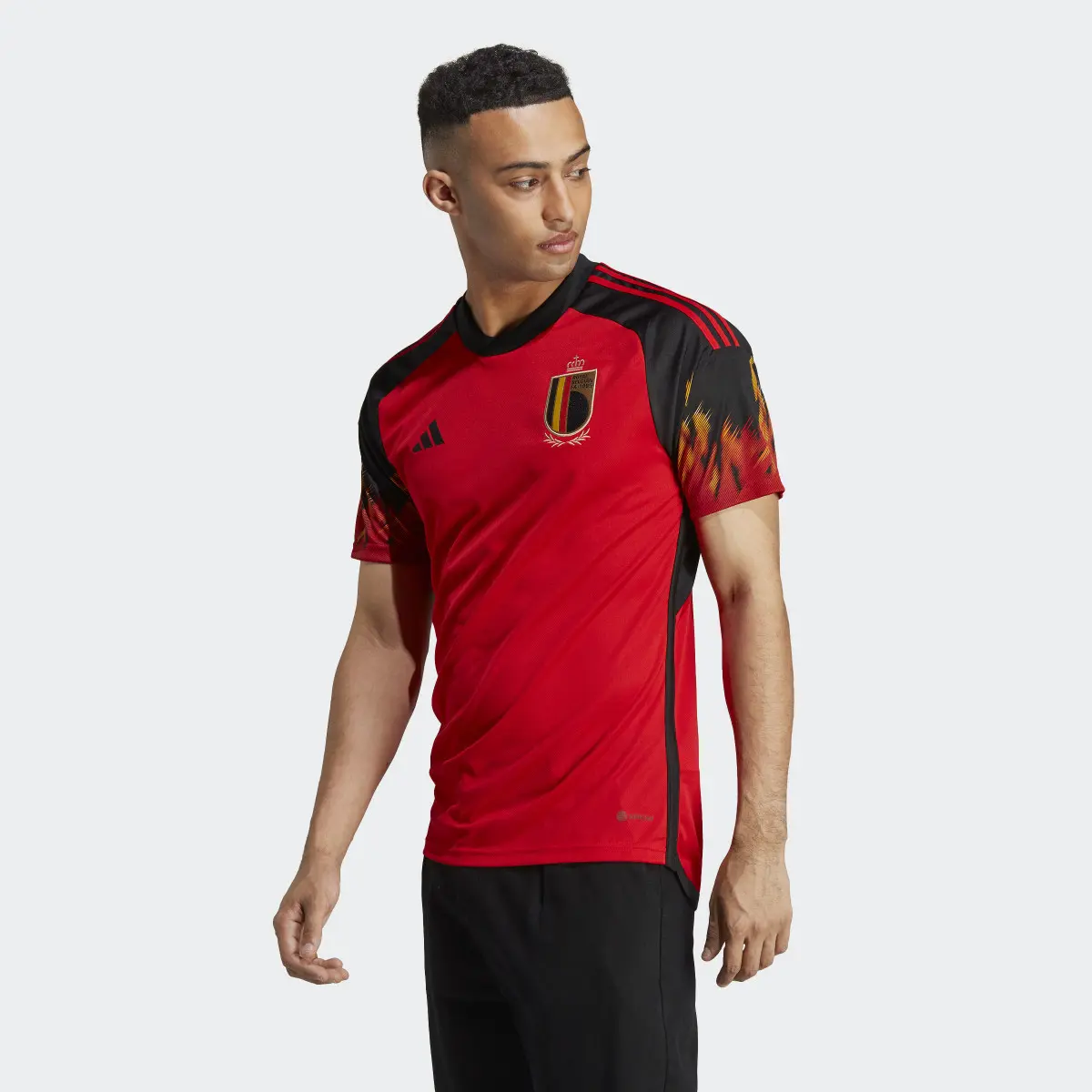 Adidas Belgium 22 Home Jersey. 3