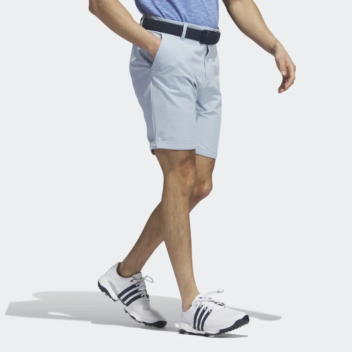 Adidas Textured Golf Shorts. 3