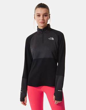 Polaire à col zippé Running pour femme