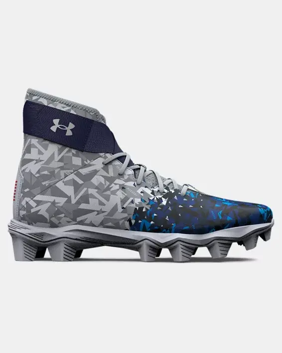 Under Armour Boys' UA Highlight RM LE USA Jr. Football Cleats. 1