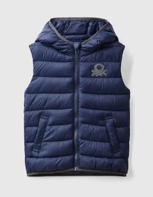 padded jacket with hood