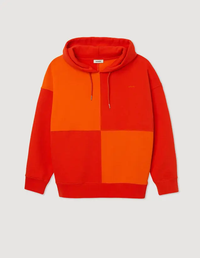 Sandro Oversized fleece hoodie. 2