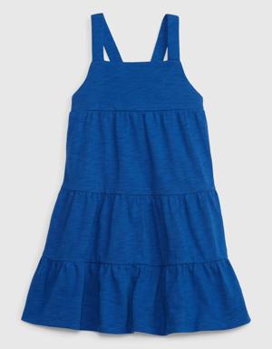Gap Toddler Tiered Dress blue