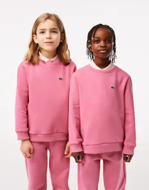 Lacoste Kinder LACOSTE Sweatshirt aus Baumwoll-Flanell