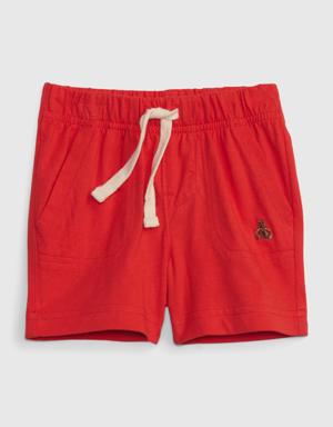 Gap Baby 100% Organic Cotton Mix and Match Pull-On Shorts red