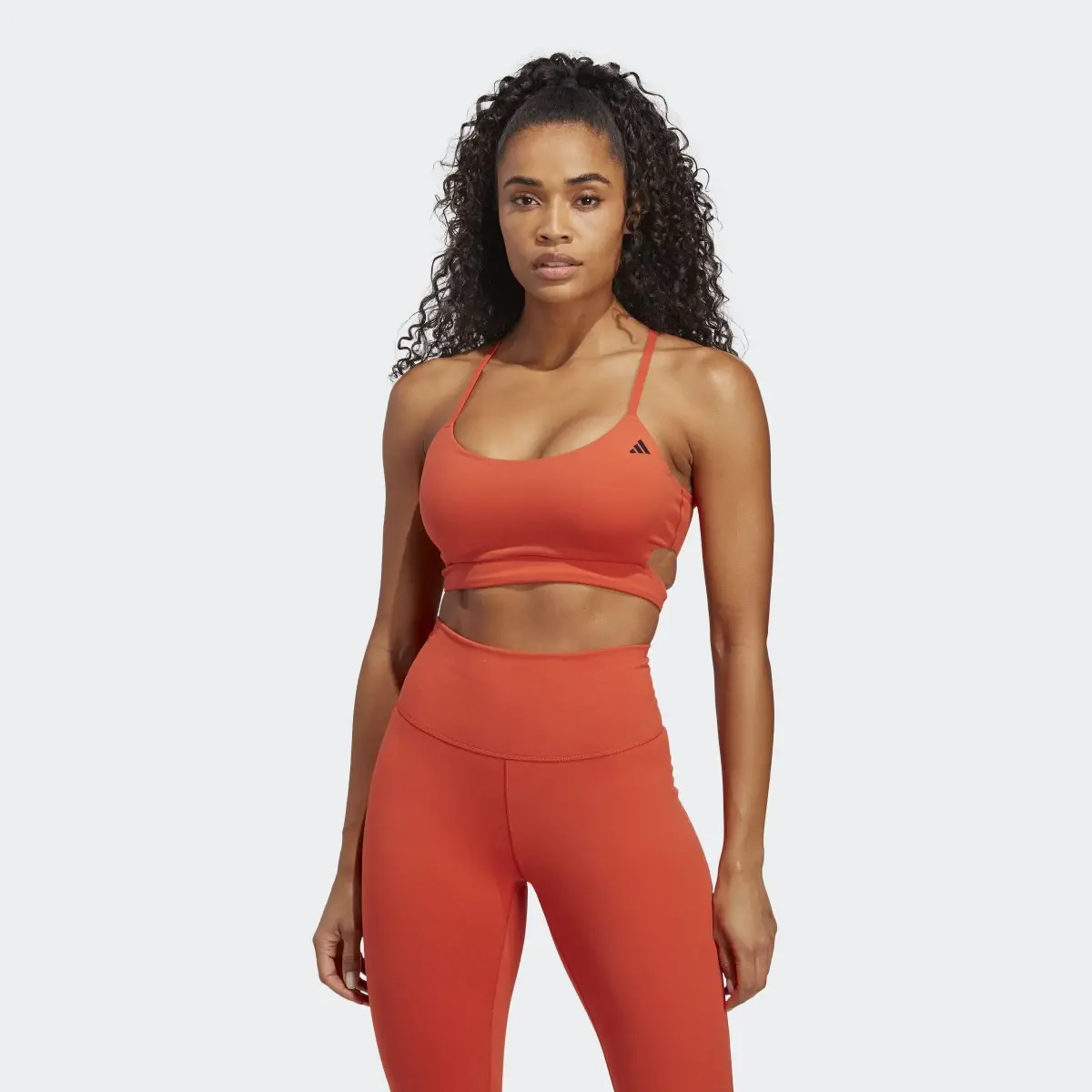 Adidas Yoga Studio Light-Support Longline Bra. 2