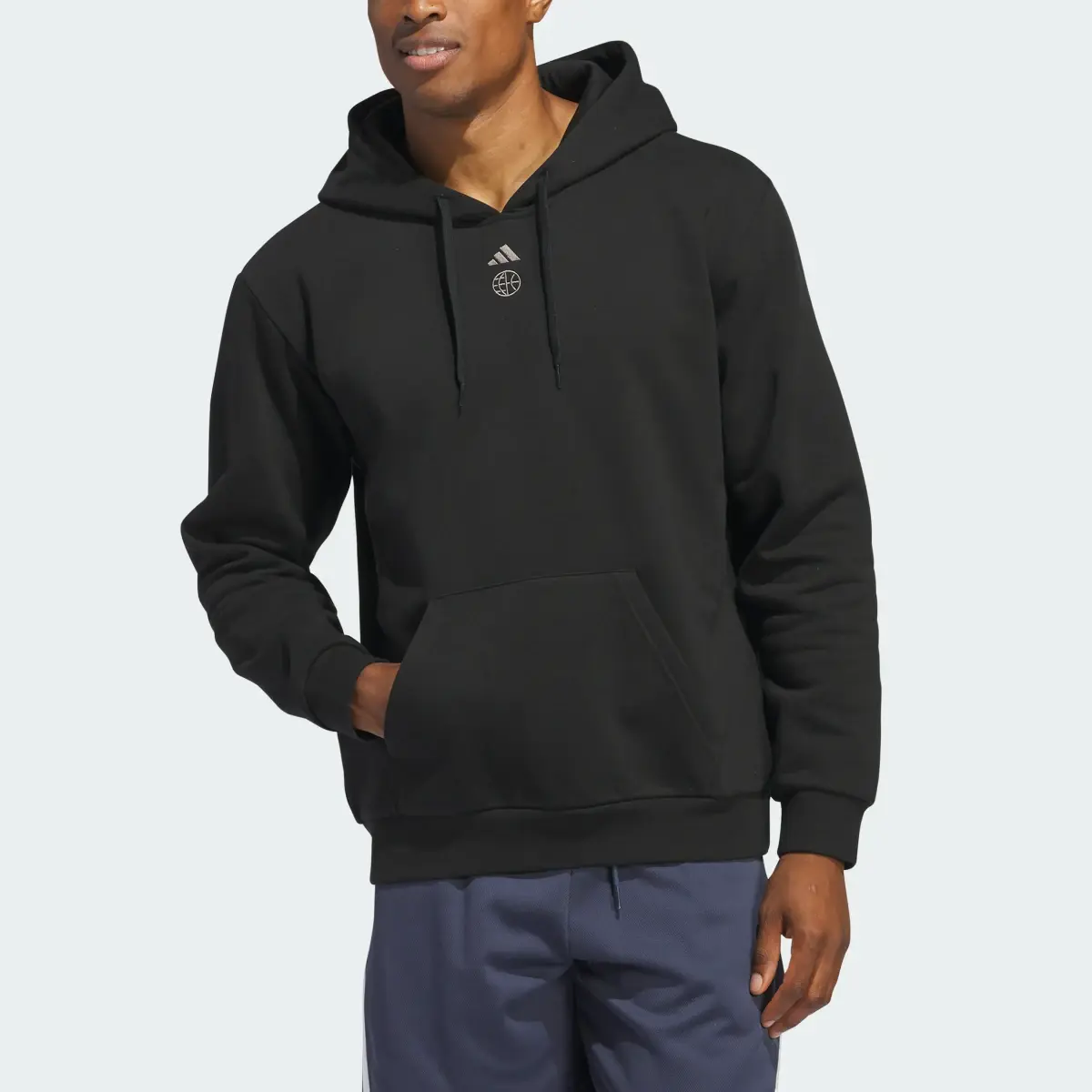 Adidas Worldwide Hoops Graphic Hoodie. 1