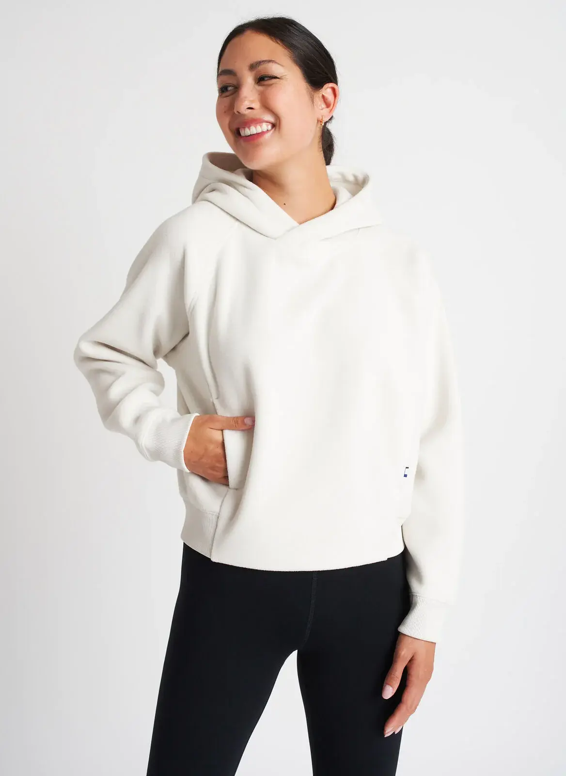 Kit And Ace Hygge Fleece Pullover Hoodie. 1