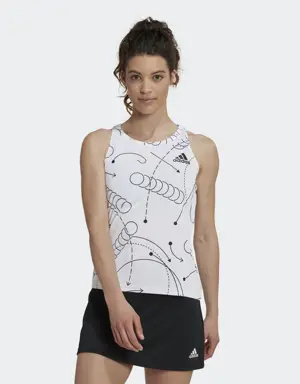 Club Tennis Graphic Tank Top