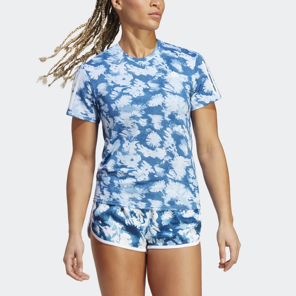 Adidas Own the Run Summer Cooler Running T-Shirt. 1