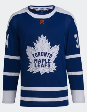 Adidas Leafs Matthews Authentic Reverse Retro Jersey