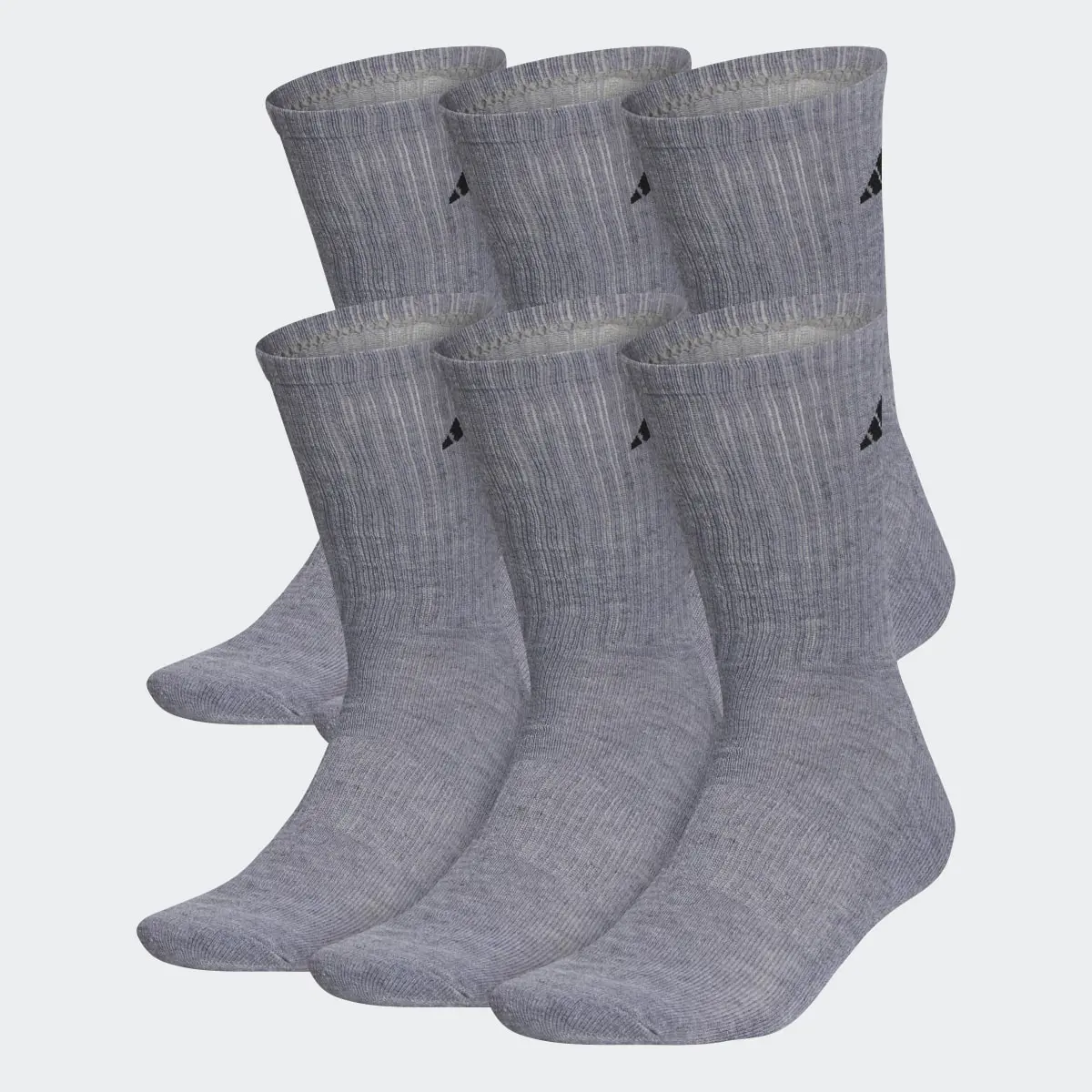 Adidas Athletic Cushioned Crew Socks 6 Pairs XL. 1