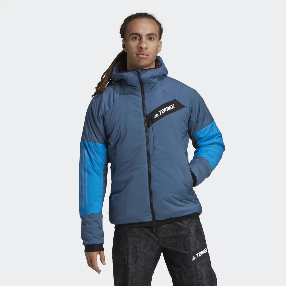 Adidas TERREX Techrock Stretch PrimaLoft® Hooded Jacket. 2