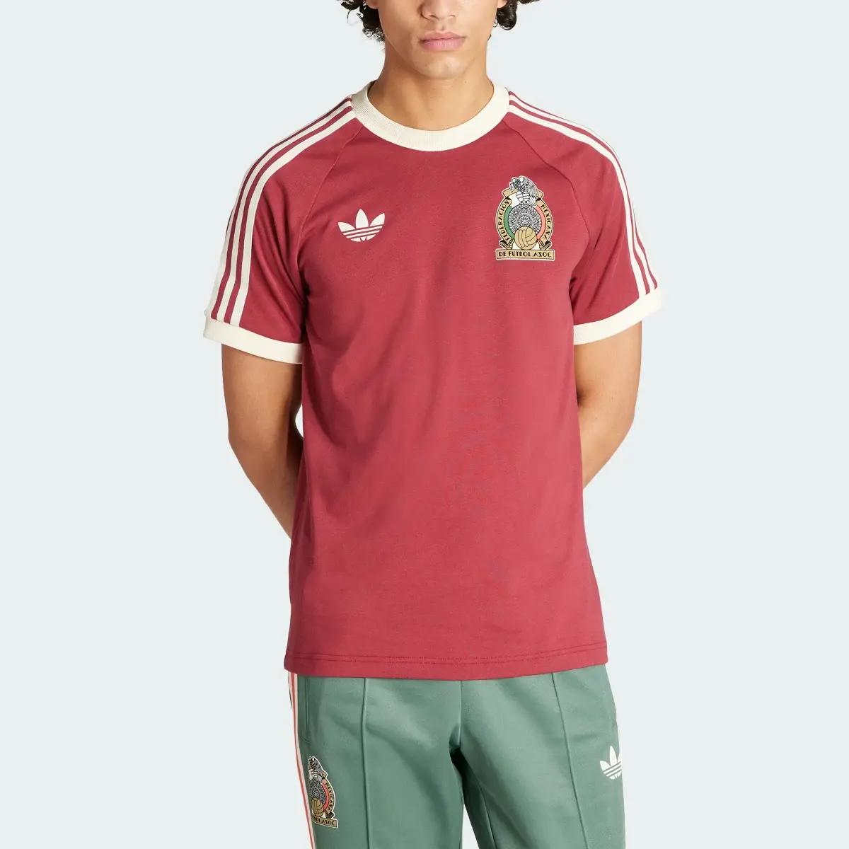 Adidas Camiseta Adicolor México 3 bandas. 1