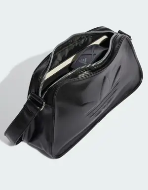 Adidas Bolsa de Ombro em Poliuretano Trefoil. 3