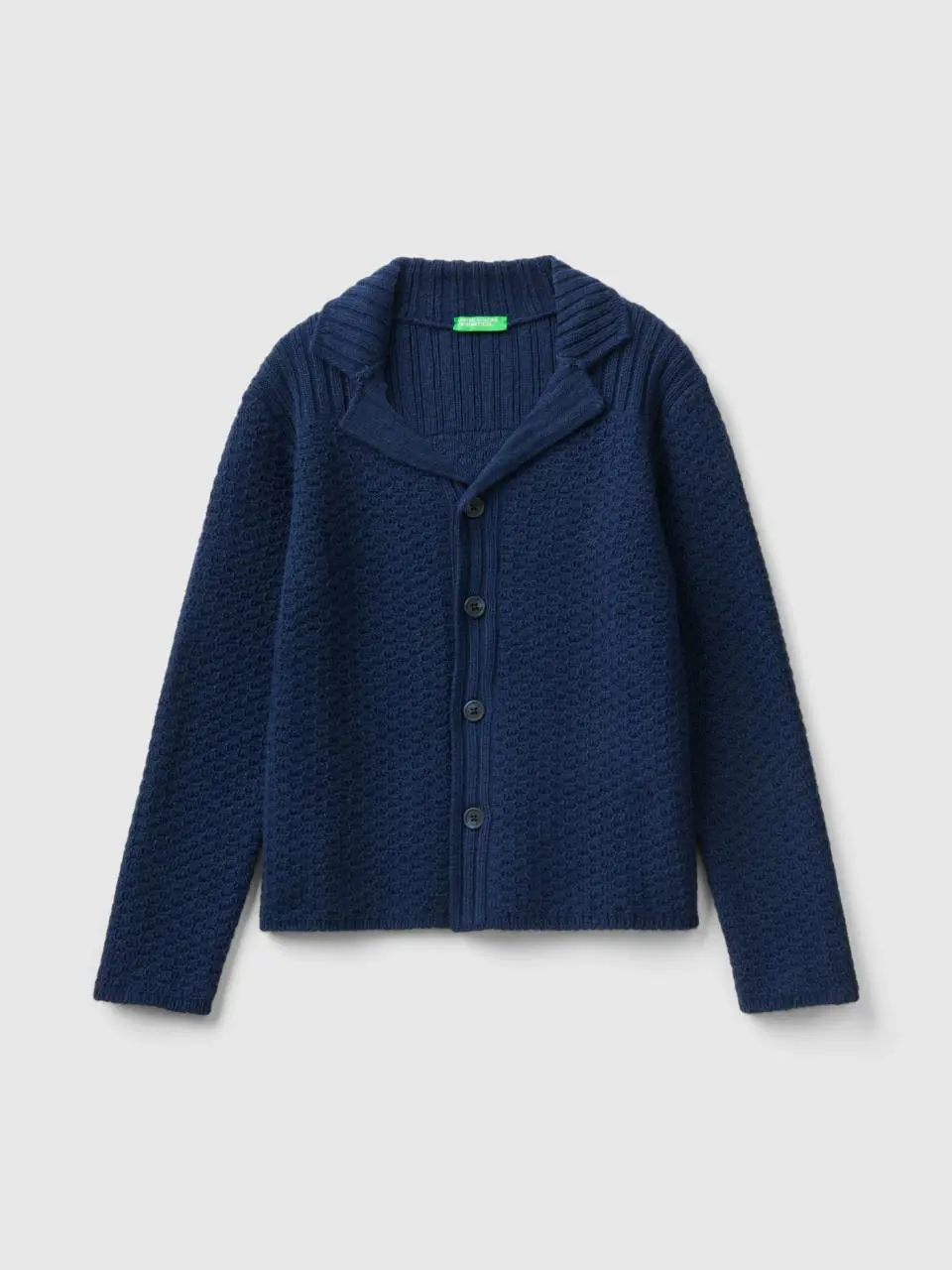 Benetton blazer in wool blend. 1