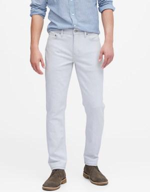 Heritage Slim White Jean white