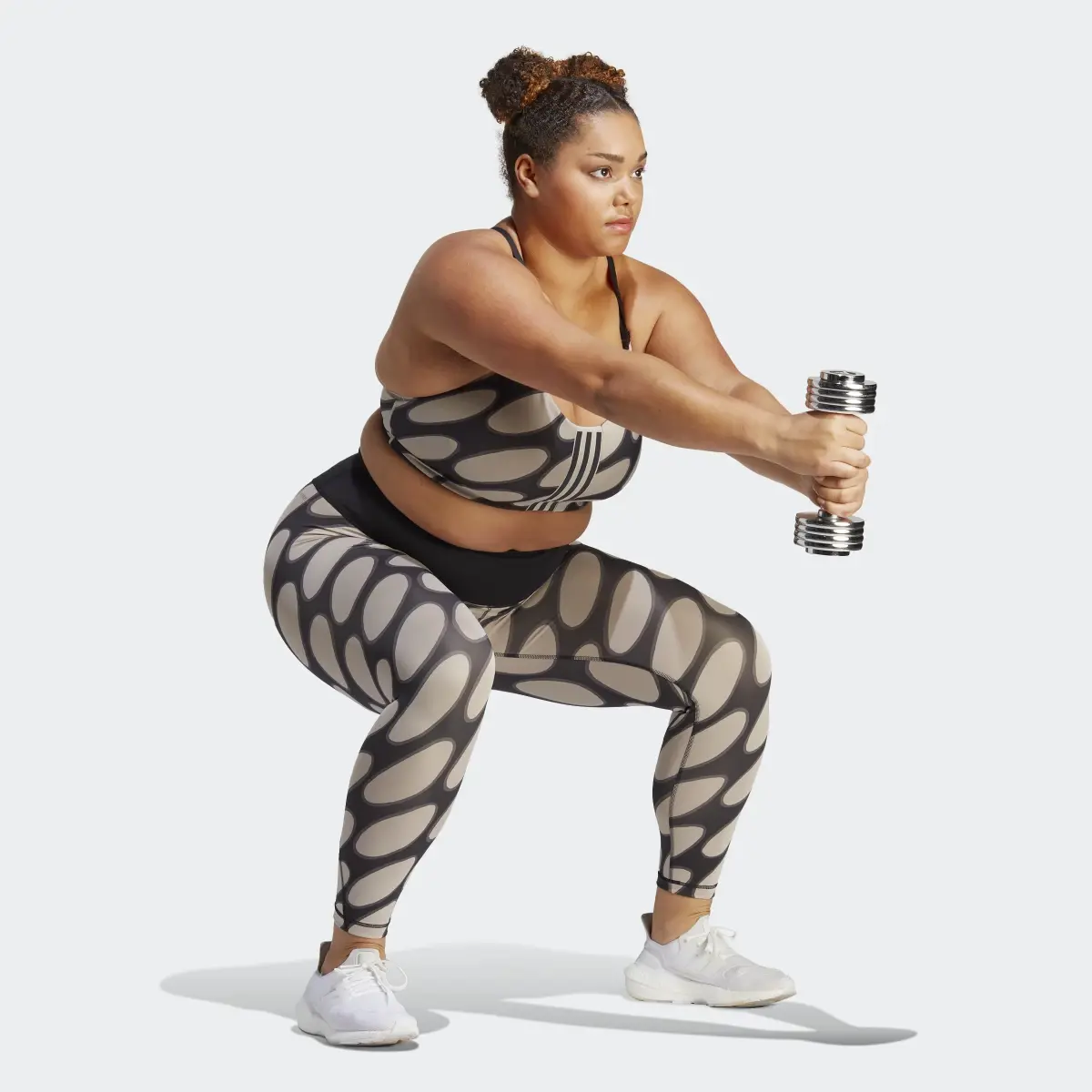 Adidas x Marimekko Optime Training 7/8 Leggings (Plus Size). 3