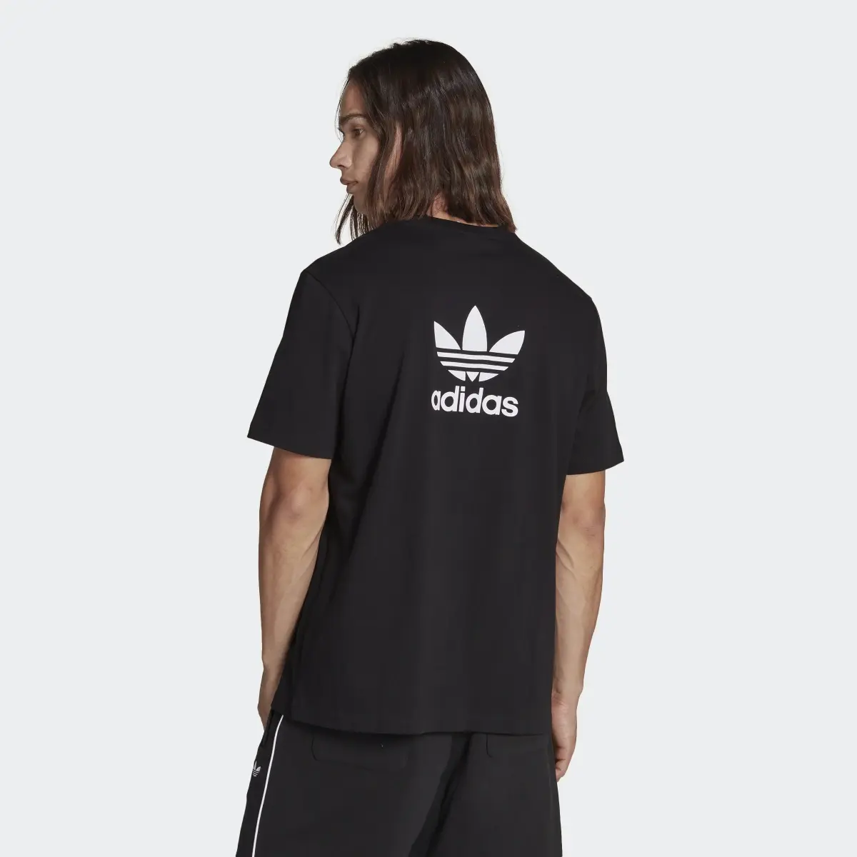 Adidas Adicolor Classics Back and Front Trefoil Boxy Tee. 3