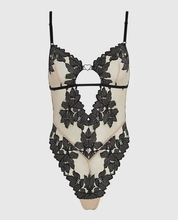 La Senza Unlined Cut-Out Bodysuit. 3