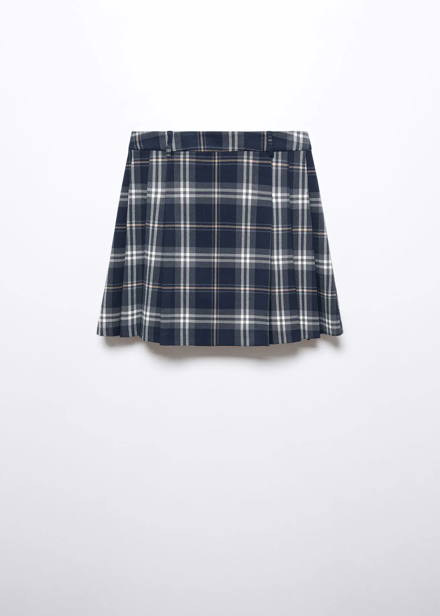 Mango Pleated mini-skirt. 1