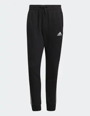 Essentials French Terry Tapered Cuff 3-Stripes Pants