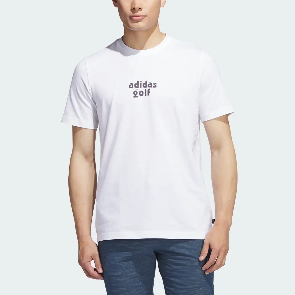 Adidas T-shirt de golf graphique. 1