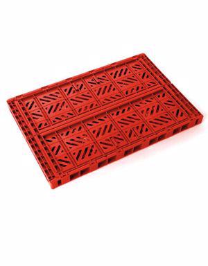 604022 Maxibox Tile Red Katlanabilir Kasa