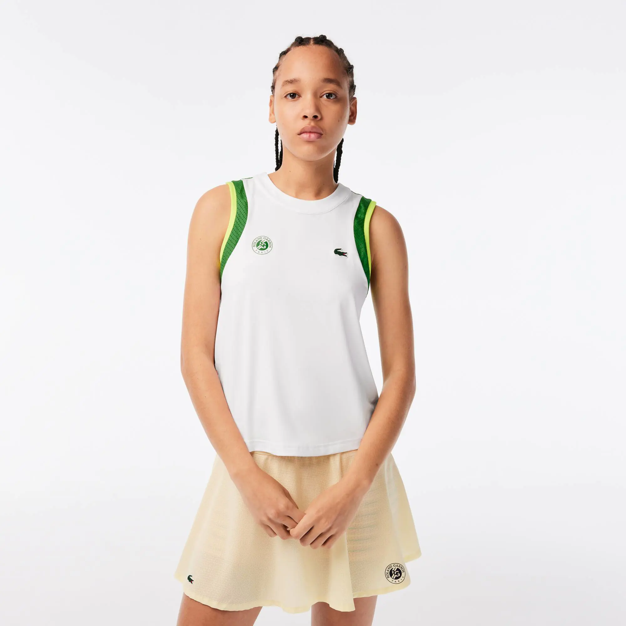 Lacoste Damen T-Shirt quer geschnitten LACOSTE SPORT French Open Edition. 1
