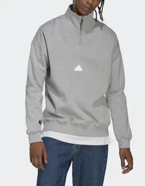 1/4 Zip Sweatshirt