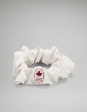 Team Canada Uplifting Scrunchie *Canadian Olympic Team Logo