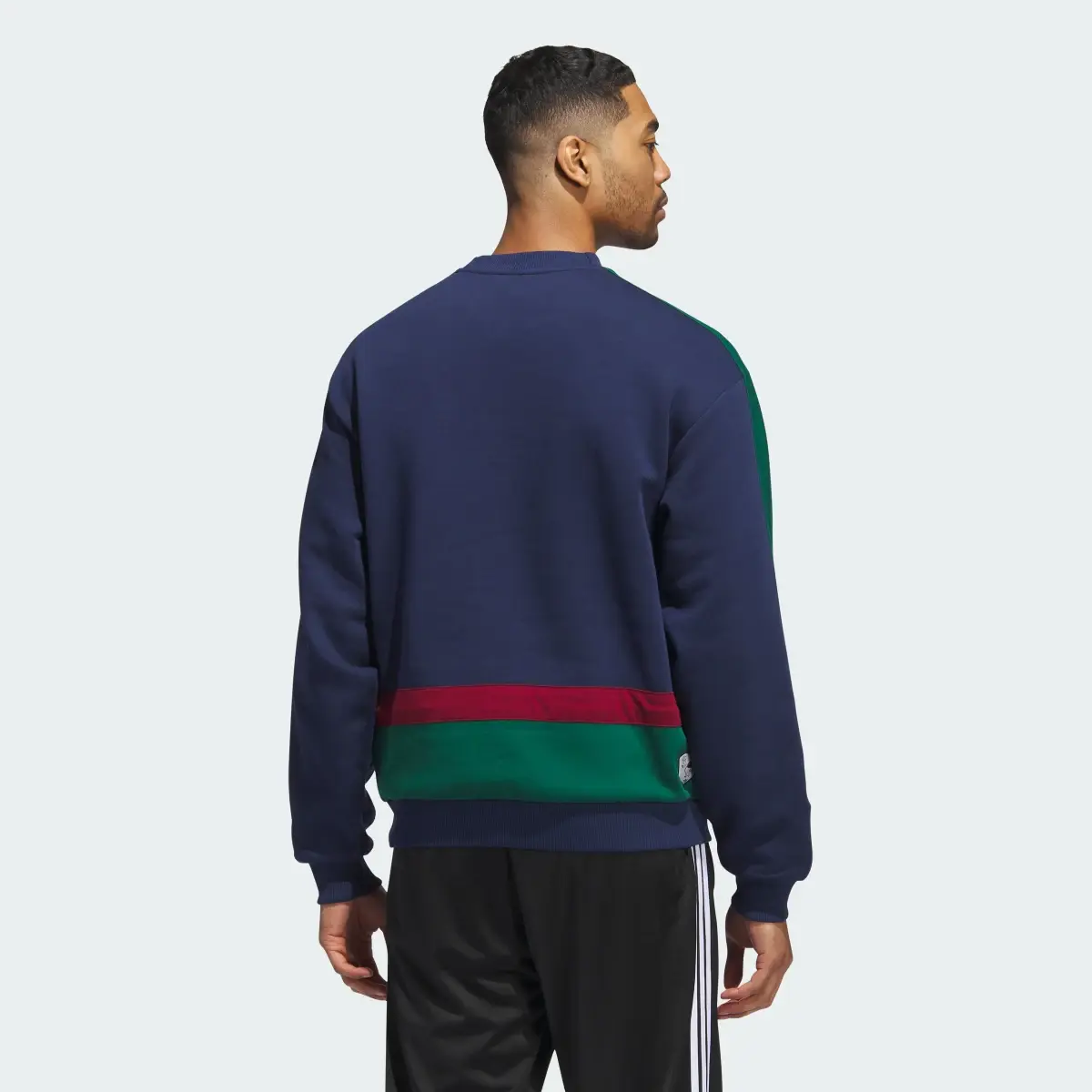 Adidas Sky Mountain Art Crew Sweatshirt. 3