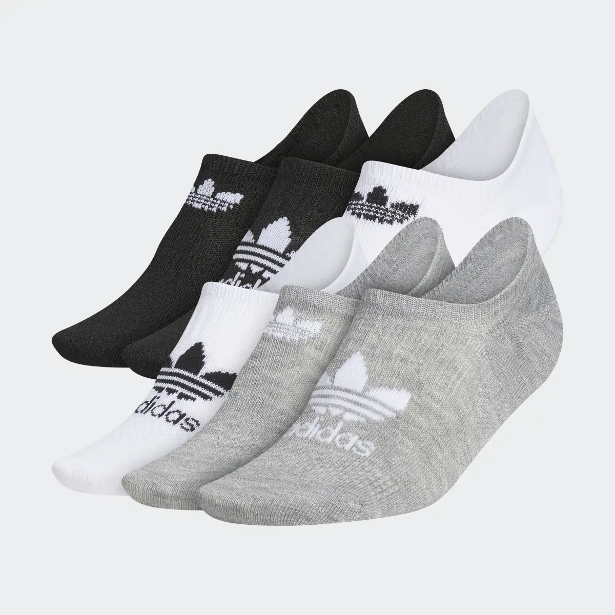 Adidas Classic Superlite Super-No-Show Socks 6 Pairs. 2