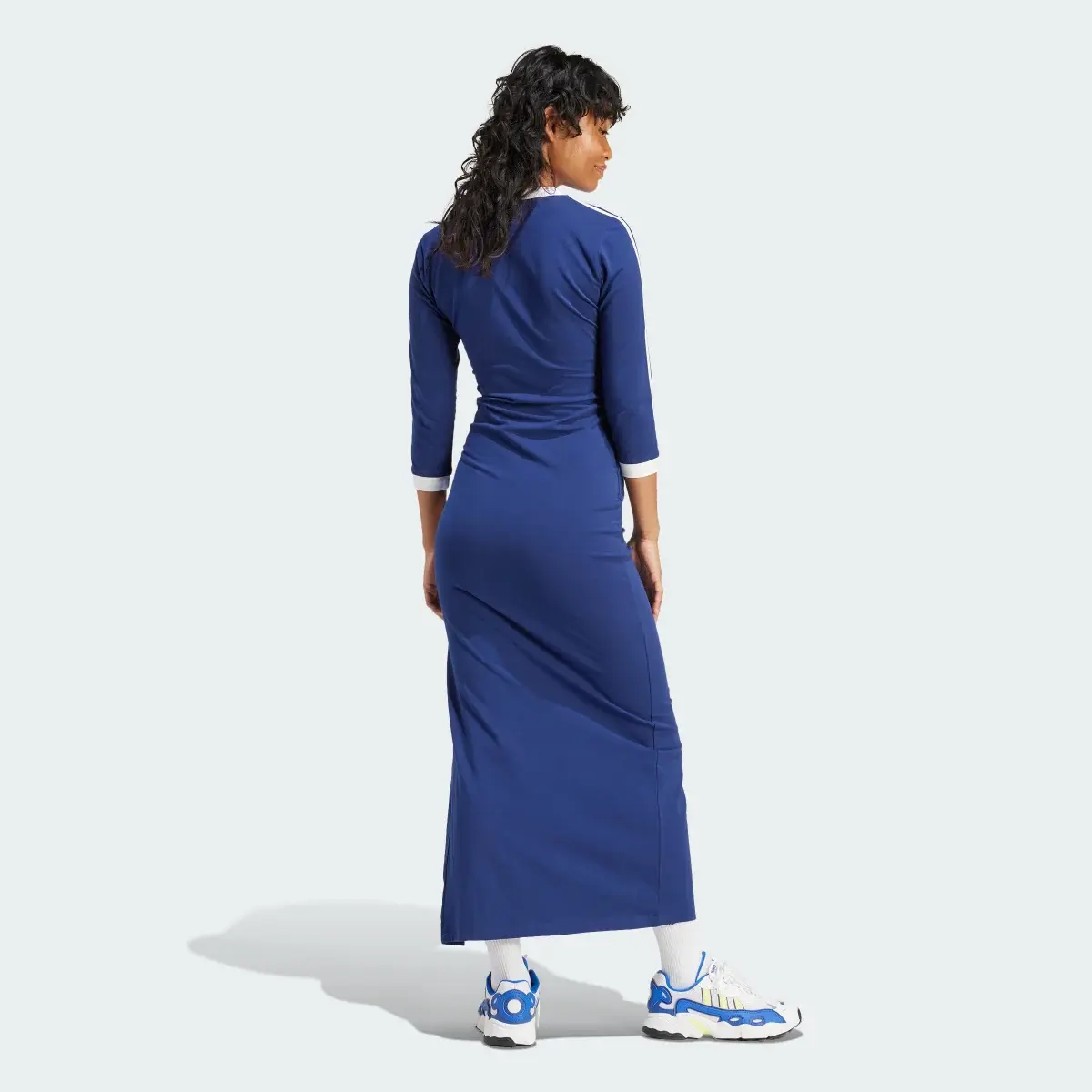 Adidas Adicolor Classics 3-Stripes Maxi Dress. 3