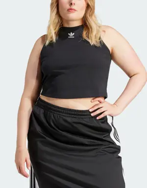 Essentials Rib Tank Top (Plus Size)