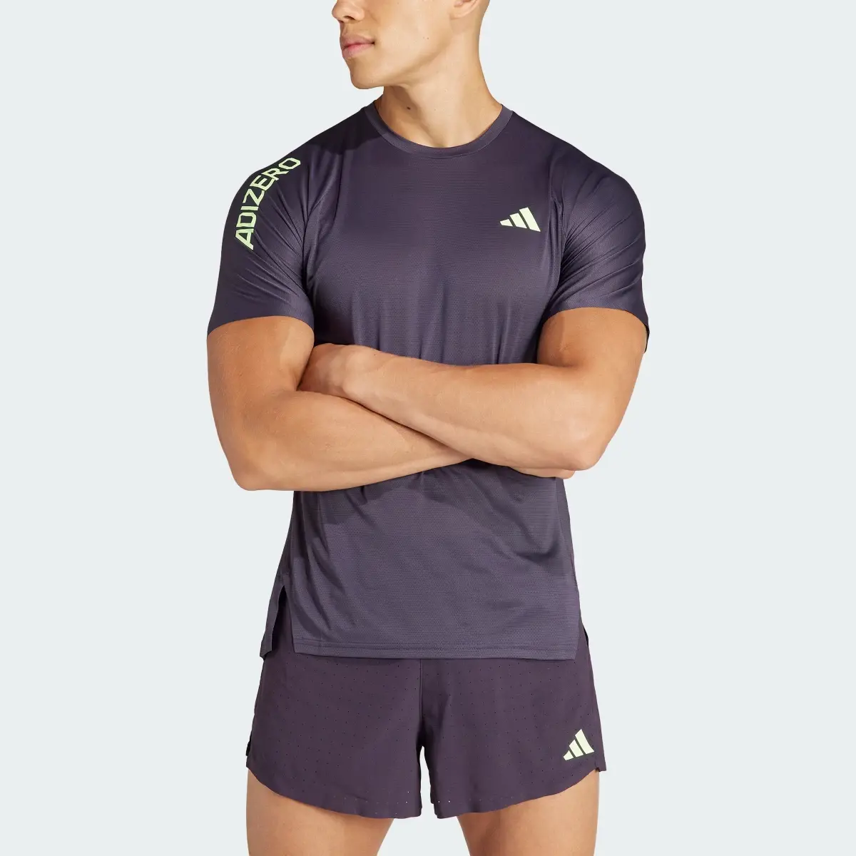 Adidas T-shirt de running Adizero. 1