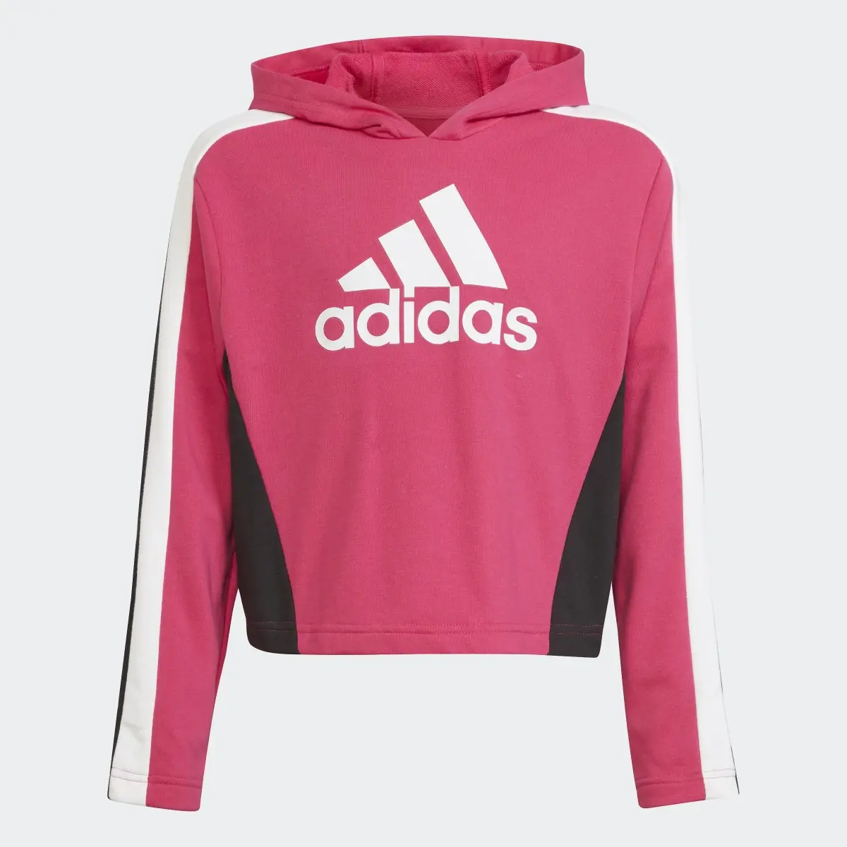 Adidas Colorblock Crop Top Track Suit. 2