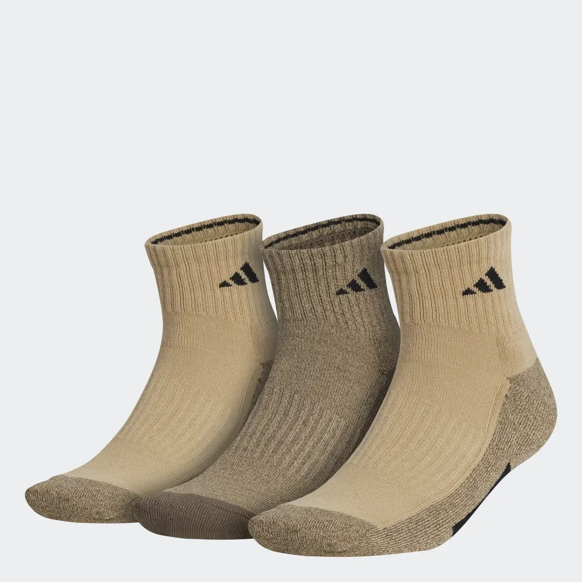 Adidas Cushioned X Quarter Socks 3 Pairs. 1