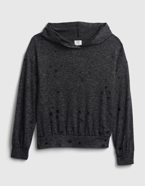 Gap Kids Softspun Hoodie black