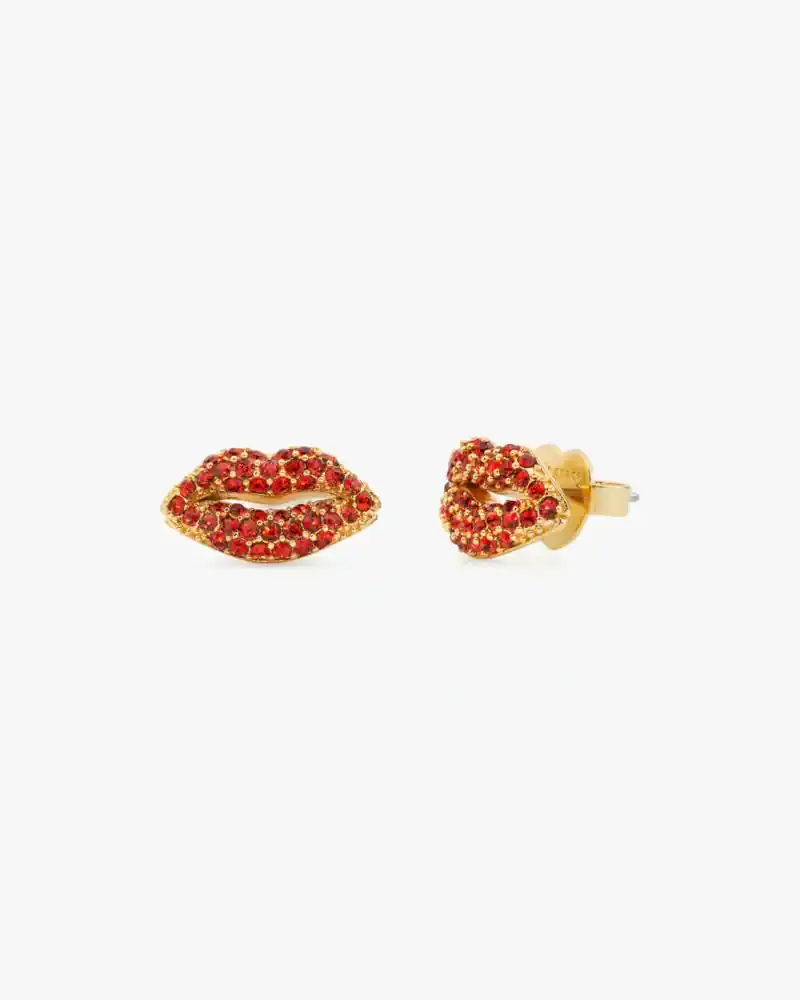 Kate Spade Hit The Town Lips Studs. 1