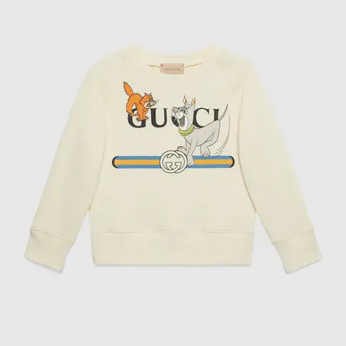 Gucci Children's printed cotton sweatshirt. 1